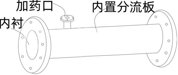 管道混合器 衬塑工艺图